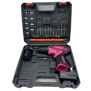 FENTI Lithium Electric Cordless Drill 24 Piece Set Power Tools NEW